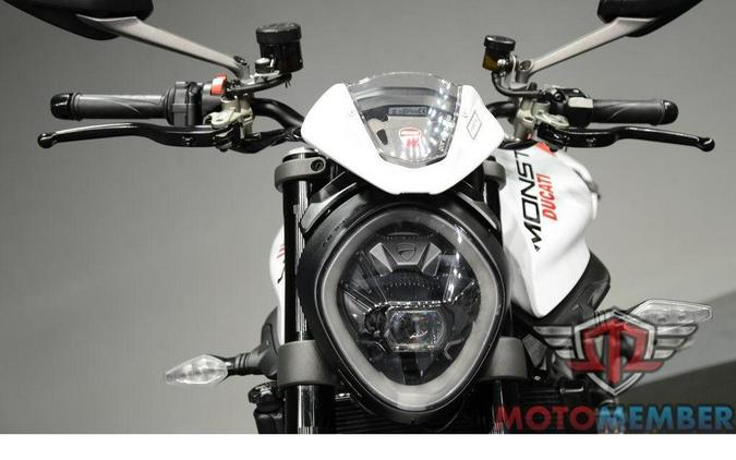 2024 Ducati Monster Plus Iceberg White