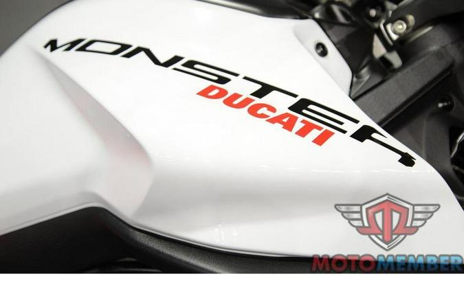2024 Ducati Monster Plus Iceberg White