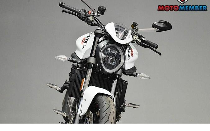2024 Ducati Monster Plus Iceberg White