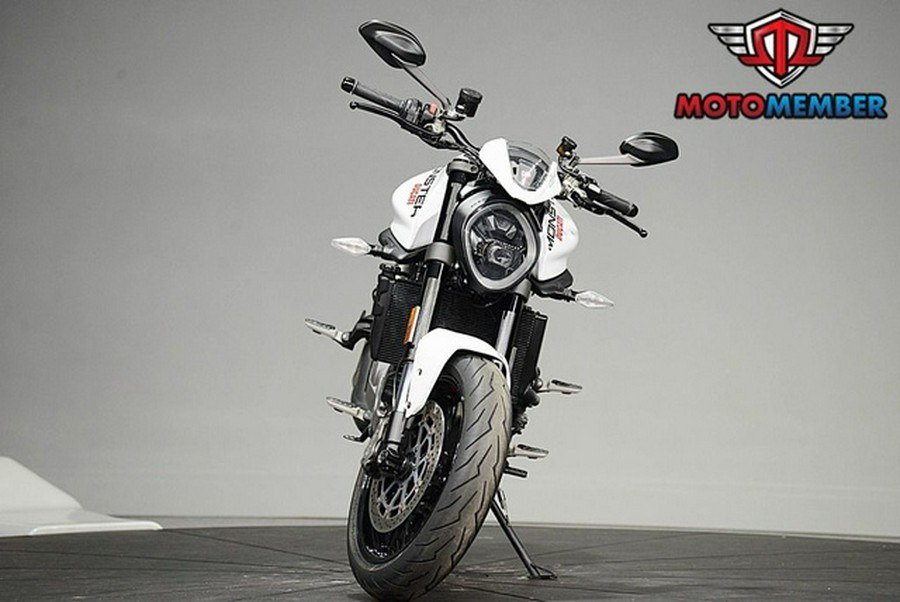 2024 Ducati Monster Plus Iceberg White