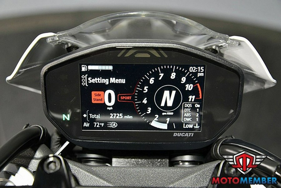 2024 Ducati Monster Plus Iceberg White