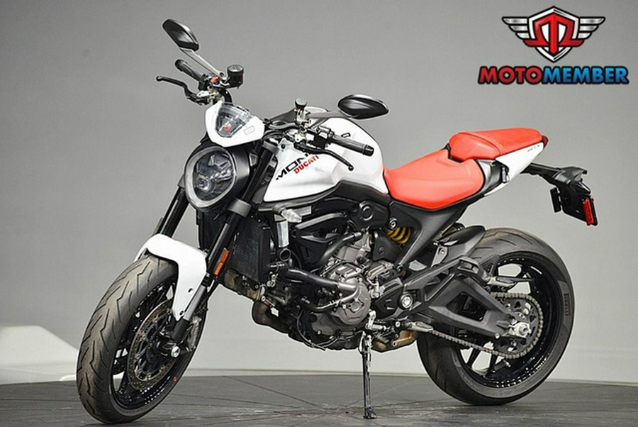 2024 Ducati Monster Plus Iceberg White