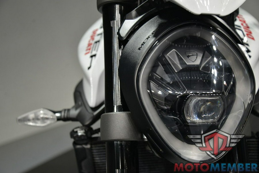 2024 Ducati Monster Plus Iceberg White