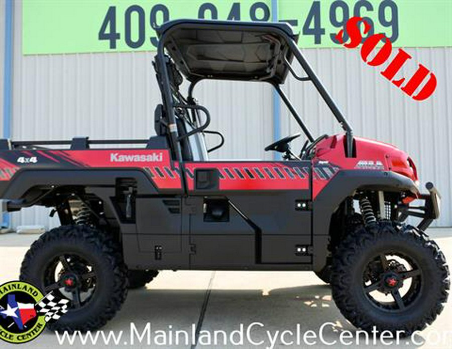 2018 Kawasaki Mule PRO-FXR