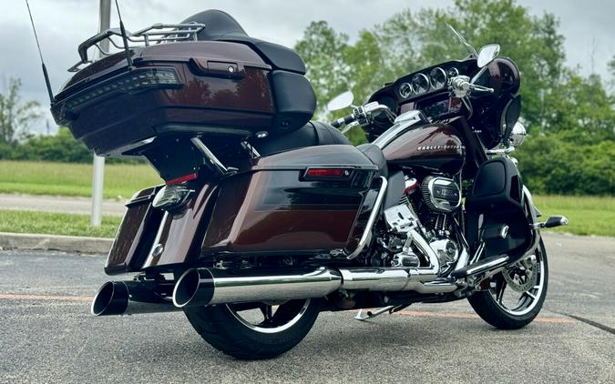 2019 Harley-Davidson CVO Limited Auburn Sunglo & Black Hole with Rich Bourbo