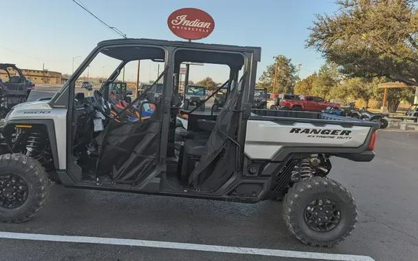 New 2024 POLARIS RANGER CREW XD 1500 PREMIUM TURBO SILVER