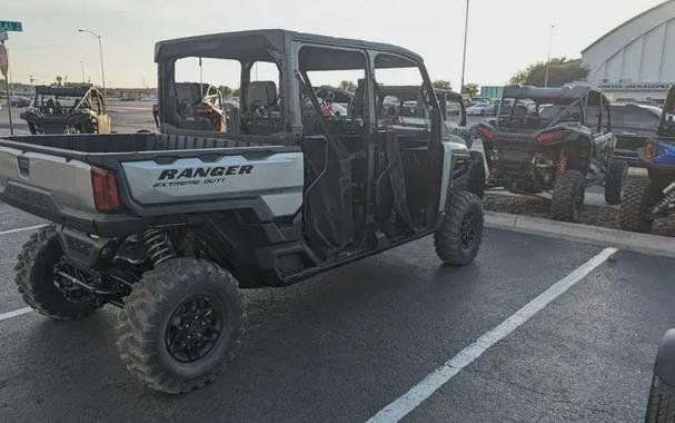 New 2024 POLARIS RANGER CREW XD 1500 PREMIUM TURBO SILVER