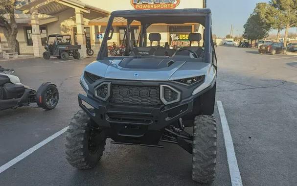 New 2024 POLARIS RANGER CREW XD 1500 PREMIUM TURBO SILVER