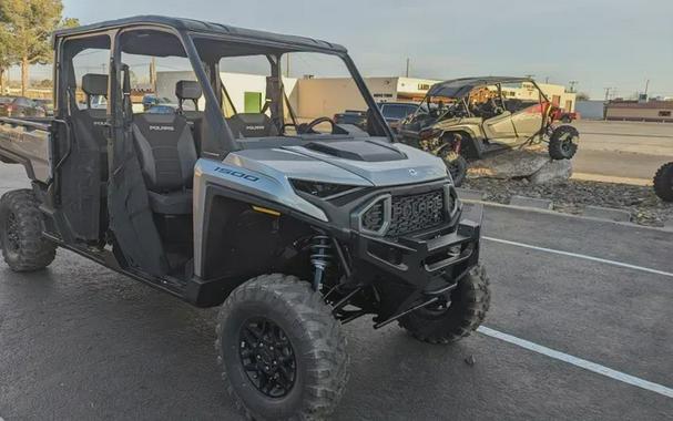 New 2024 POLARIS RANGER CREW XD 1500 PREMIUM TURBO SILVER