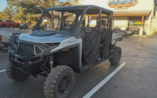 New 2024 POLARIS RANGER CREW XD 1500 PREMIUM TURBO SILVER