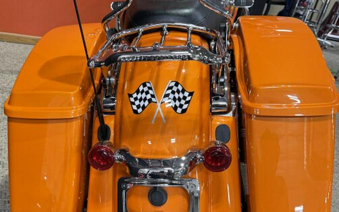 2014 Harley-Davidson® Street Glide® CUSTOM PAINT ORANGE WITH CHECKARD FLAG