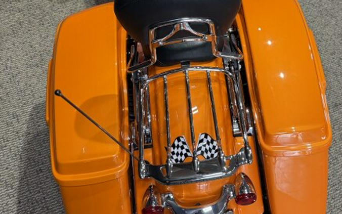 2014 Harley-Davidson® Street Glide® CUSTOM PAINT ORANGE WITH CHECKARD FLAG