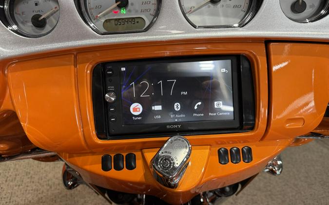 2014 Harley-Davidson® Street Glide® CUSTOM PAINT ORANGE WITH CHECKARD FLAG