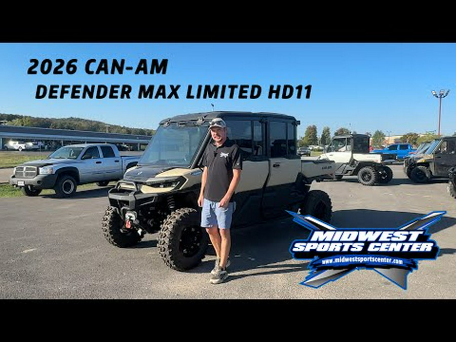 2026 Can-Am Defender MAX Limited HD11