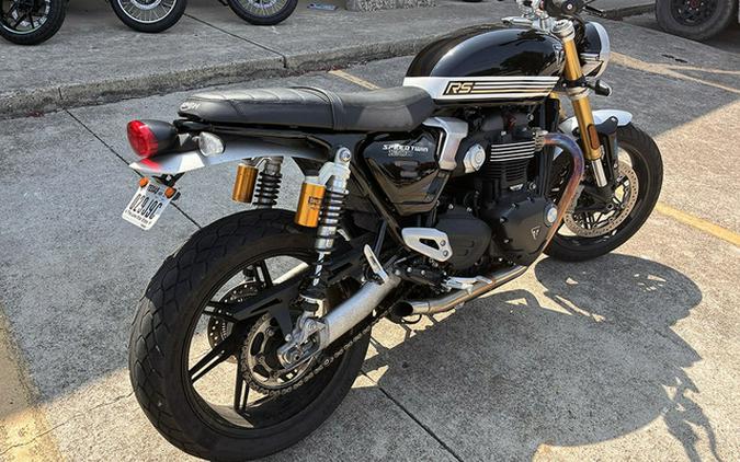 2025 Triumph Speed Twin 1200 RS Sapphire Black 1200 RS Jet Black