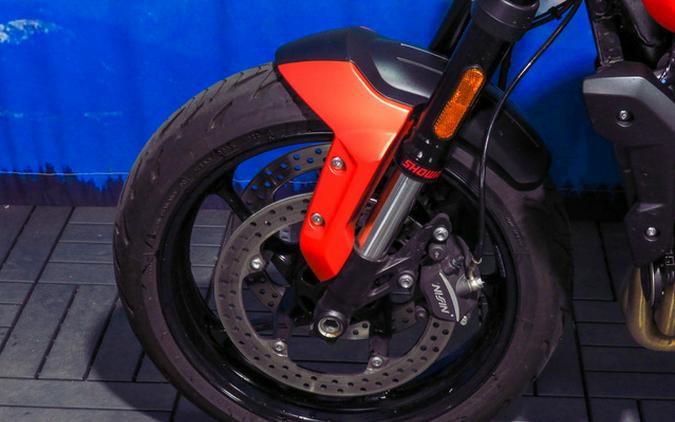2023 Triumph Trident 660 Matte Baja Orange / Matte Storm Grey