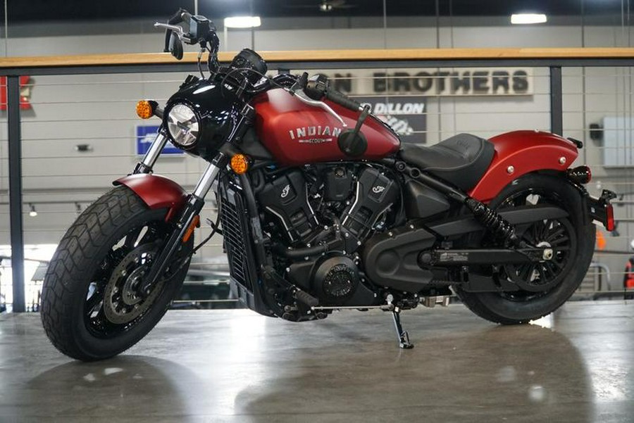 2025 Indian Motorcycle® Scout® Bobber Limited +Tech Sunset Red Smoke