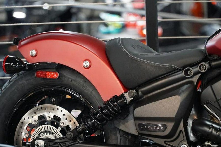 2025 Indian Motorcycle® Scout® Bobber Limited +Tech Sunset Red Smoke