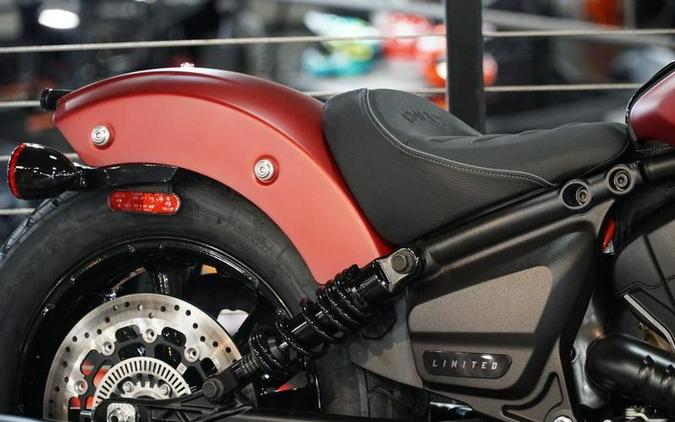 2025 Indian Motorcycle® Scout® Bobber Limited +Tech Sunset Red Smoke