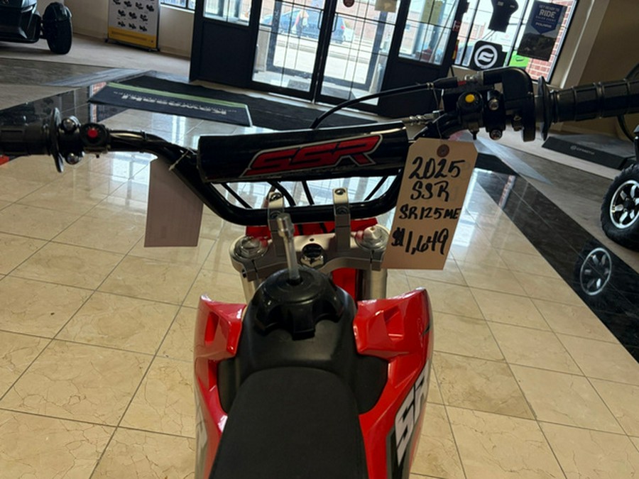 2025 SSR Motorsports SR125 ME