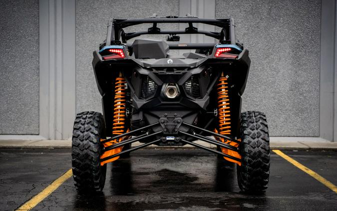 2026 Can-Am® Maverick X3 MAX RS Turbo Scandi Blue & Orange Crush