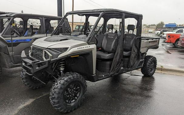 New 2024 POLARIS RANGER CREW XD 1500 PREMIUM TURBO SILVER