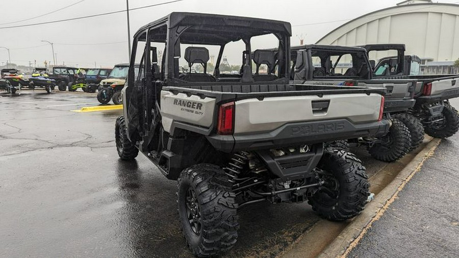 New 2024 POLARIS RANGER CREW XD 1500 PREMIUM TURBO SILVER