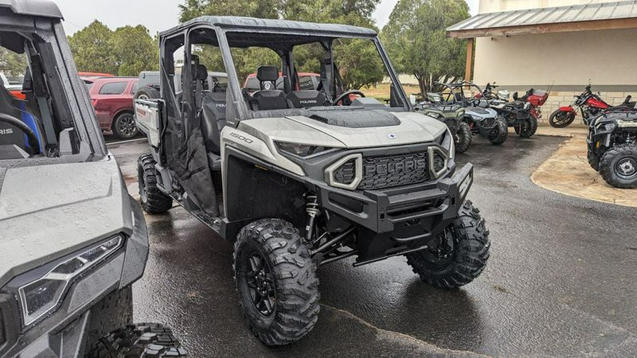 New 2024 POLARIS RANGER CREW XD 1500 PREMIUM TURBO SILVER