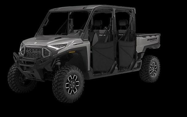 New 2024 POLARIS RANGER CREW XD 1500 PREMIUM TURBO SILVER