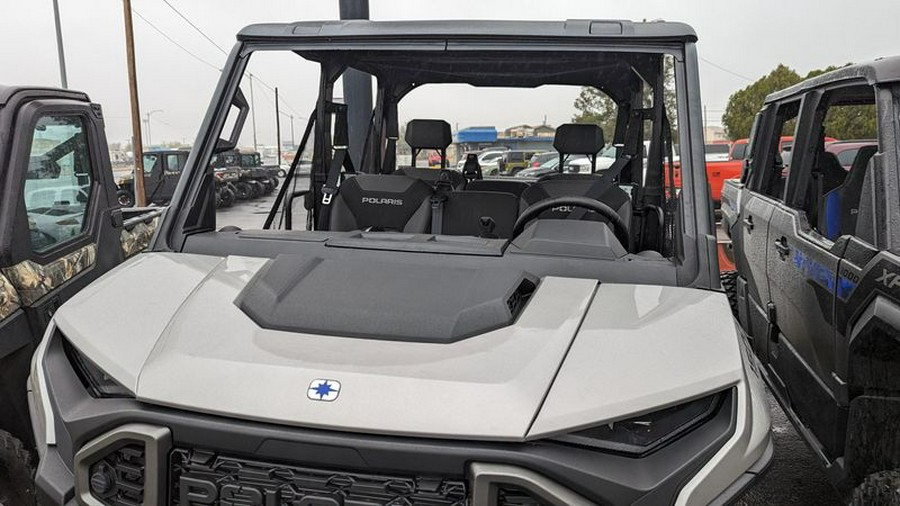 New 2024 POLARIS RANGER CREW XD 1500 PREMIUM TURBO SILVER