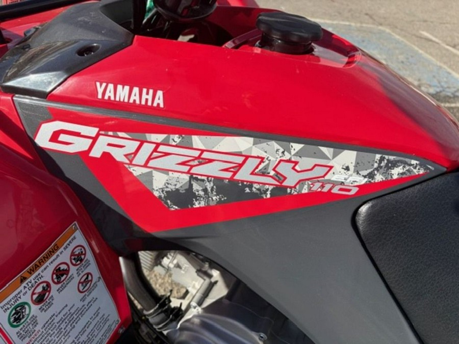 2025 Yamaha Grizzly 110