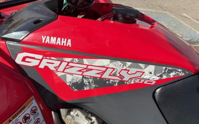 2025 Yamaha Grizzly 110