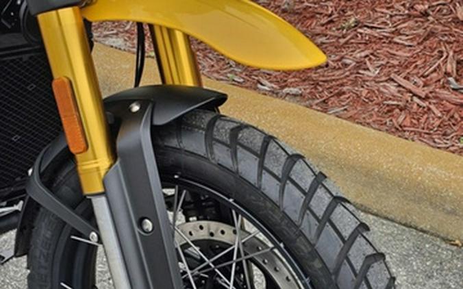 2026 Triumph Scrambler 400 XC Racing Yellow