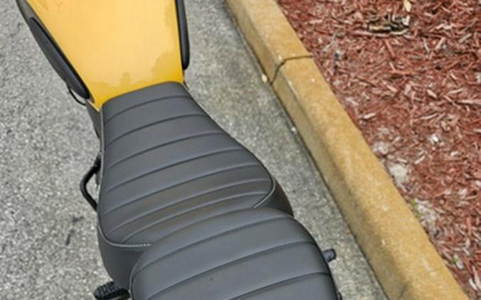 2026 Triumph Scrambler 400 XC Racing Yellow