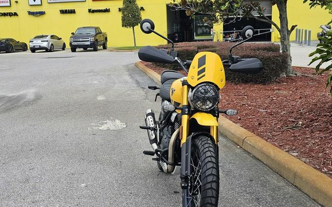 2026 Triumph Scrambler 400 XC Racing Yellow
