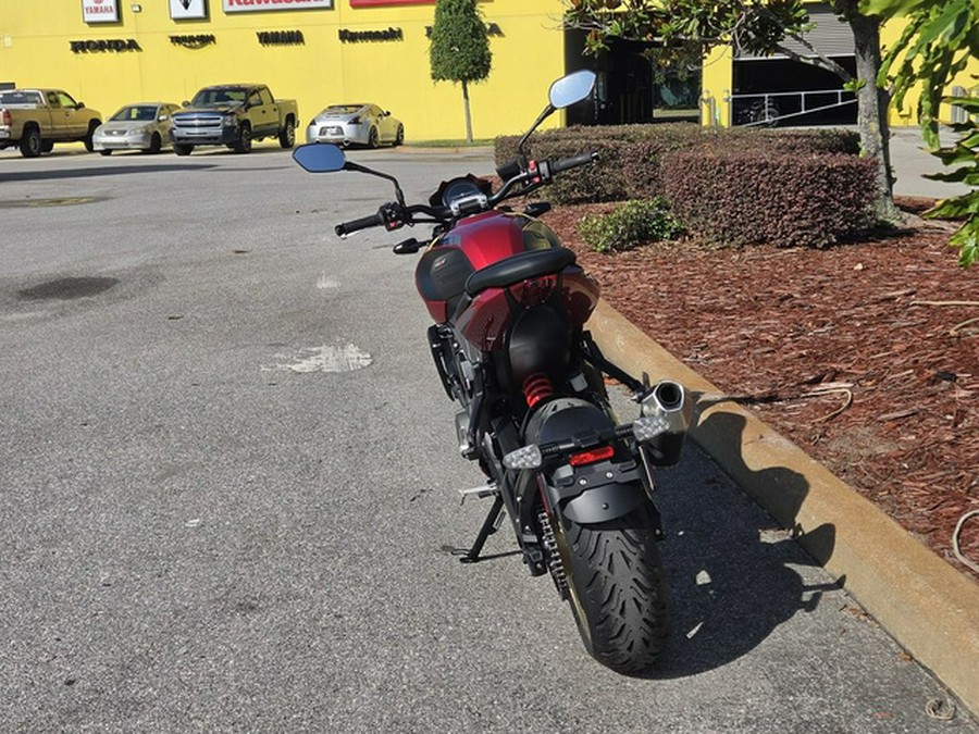 2026 Triumph Trident 800 Carnival red 800