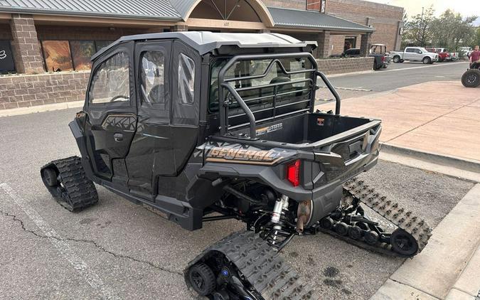 2023 Polaris Industries GENERAL XP 4 1000 Ultimate Black Crystal w/ tracks