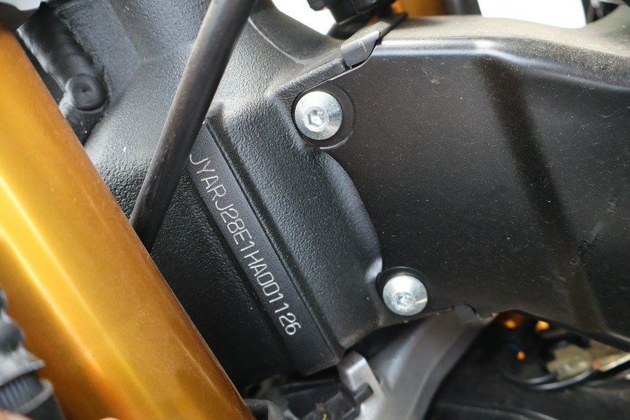 2017 Yamaha Motor Corp., USA YZF-R6