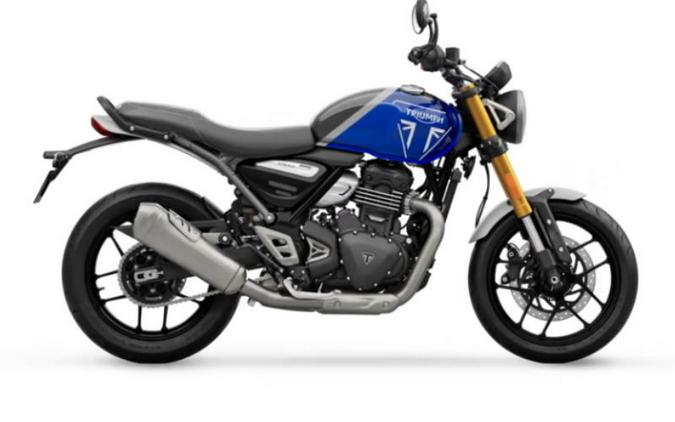 2024 Triumph Speed 400 Caspian Blue / Storm Grey