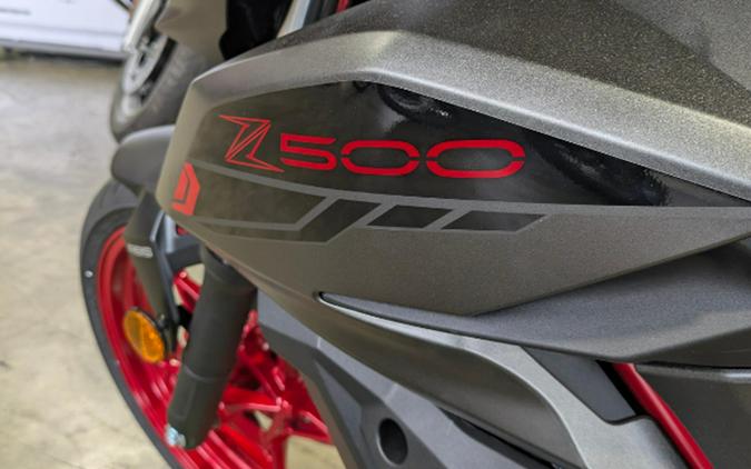 2025 Kawasaki Z500 SE ABS