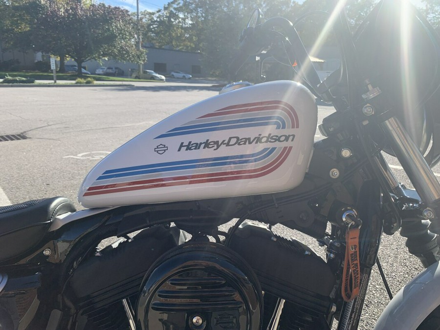 Harley-Davidson® Iron 1200™ 2021 XL 1200NS Stone Washed White Pearl