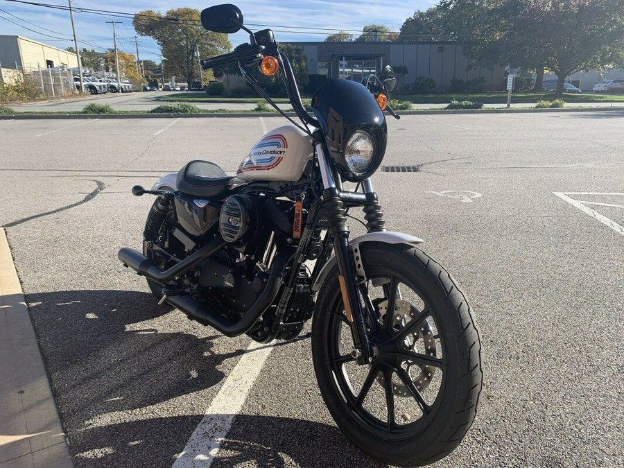 Harley-Davidson® Iron 1200™ 2021 XL 1200NS Stone Washed White Pearl