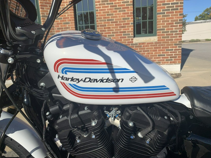 Harley-Davidson® Iron 1200™ 2021 XL 1200NS Stone Washed White Pearl