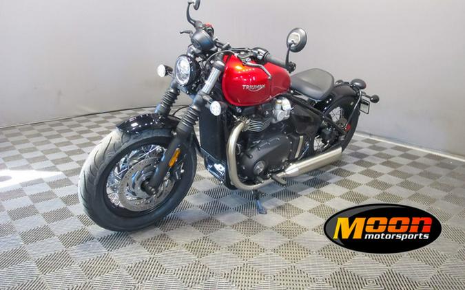 2024 Triumph Bonneville Bobber Red Hopper