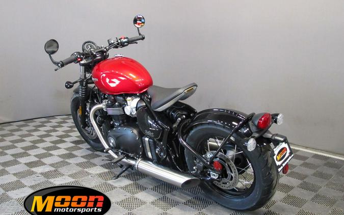 2024 Triumph Bonneville Bobber Red Hopper