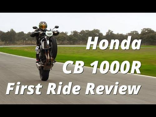 2018 Honda CB1000R First Ride Review