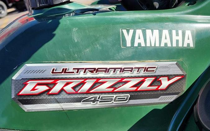 2012 Yamaha Grizzly 450 Auto. 4x4