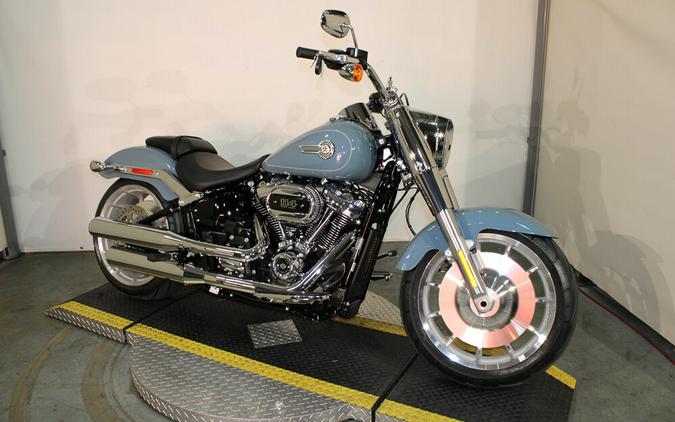 New 2024 Harley-Davidson Fat Boy 114 Cruiser FLFBS Motorcycle For Sale In Miami, Florida