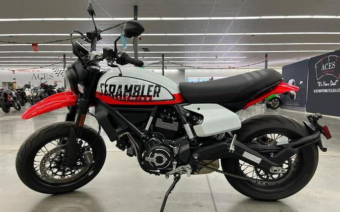 2023 Ducati Scrambler Urban Motard Star White Silk and Ducati GP ’19 Red