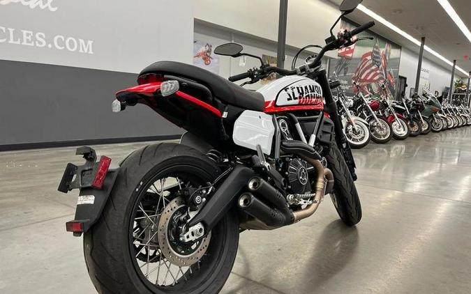 2023 Ducati Scrambler Urban Motard Star White Silk and Ducati GP ’19 Red